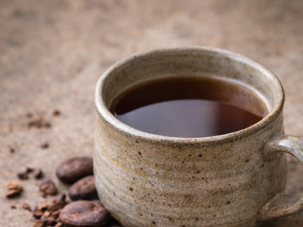 Infusión de cacao con las cascaras de cacao