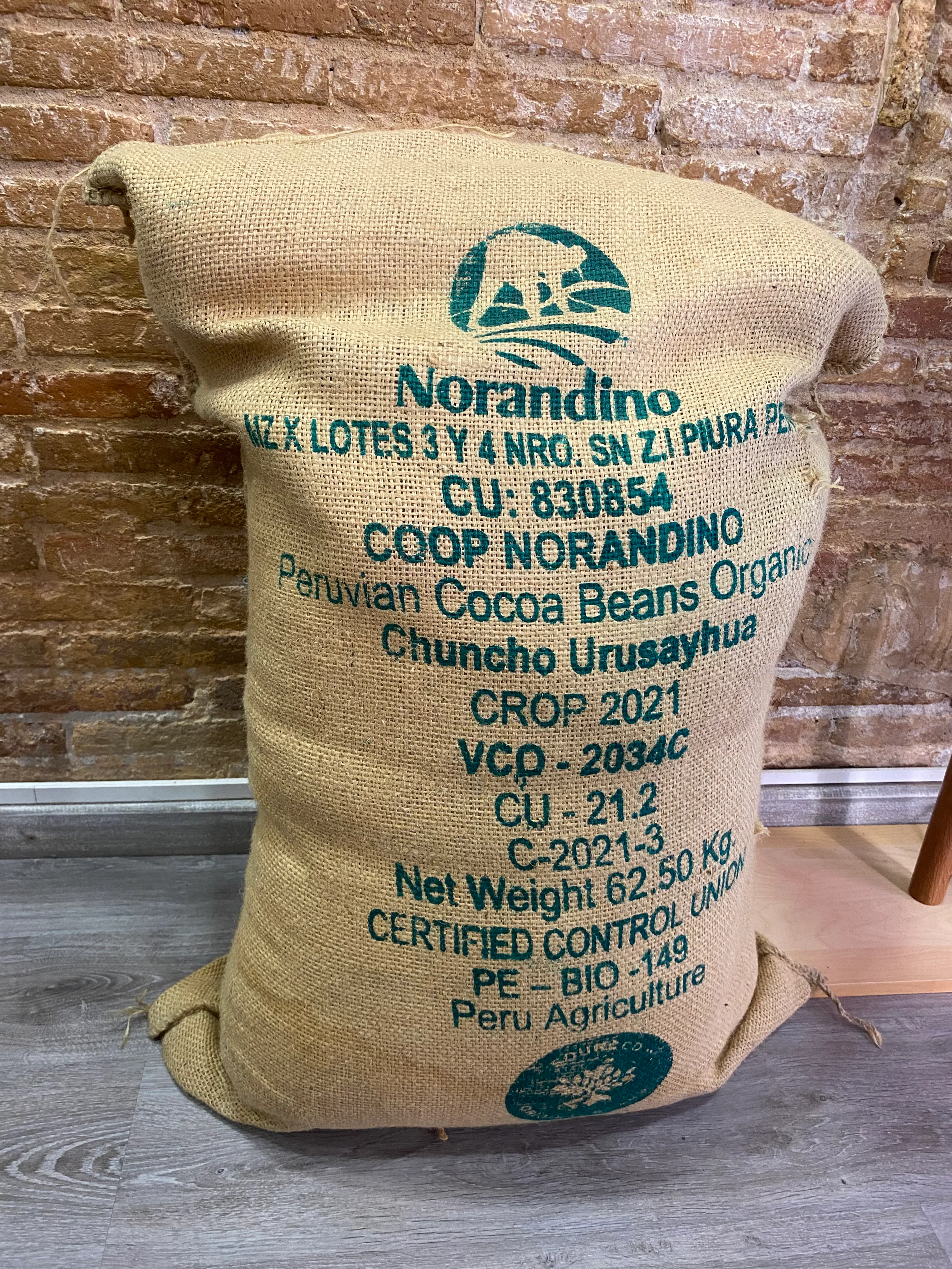 Saco de cacao, Cooperativa Norandino